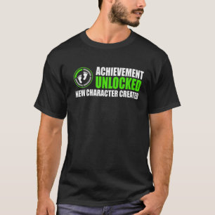 De verwezenlijking ontgrendelde Nieuwe Creëer Kar T-shirt
