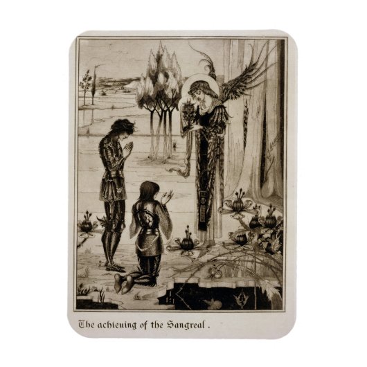 De verwezenlijking van de Sangreal van Le Morte d' Magneet (Verticaal)