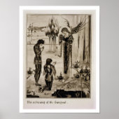 De verwezenlijking van de Sangreal van Le Morte d' Poster (Voorkant)