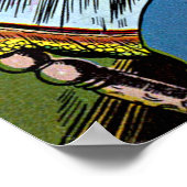 De verwezenlijking van het lot in de spiegel  stri poster (Hoek)