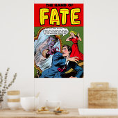 De verwezenlijking van het lot in de spiegel  stri poster (Keuken)