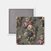 De Verwilderde Vigil – Gotische Bloemen Magneet (Voorkant / Achterkant)