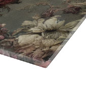 De Verwilderde Vigil – Gotische Bloemen Snijplank (Hoek)