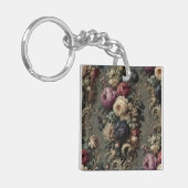 De verwilderde wake - Gotisch bloemkussen Sleutelhanger (Voorkant Links)