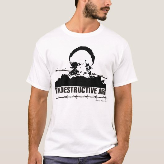 De verwoestende kunst t-shirt (Voorkant)