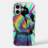 De verwonderde kat  Case-Mate iPhone case (Achterkant)