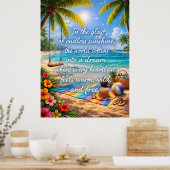 De Verzachte Wereld Poster (Keuken)
