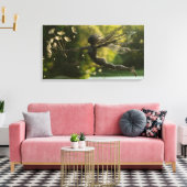 De verzamelaar canvas afdruk (Insitu (Woonkamer))