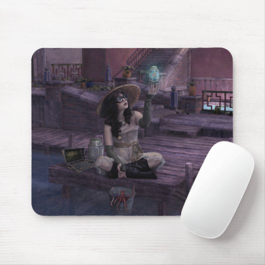 De verzamelaar Mousepad Muismat (Met muis)