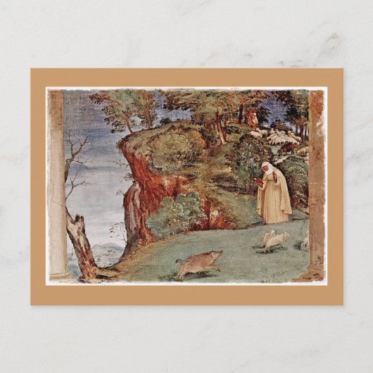 De verzegeling van de Sint Brigid van Kildare Briefkaart (Voorkant)