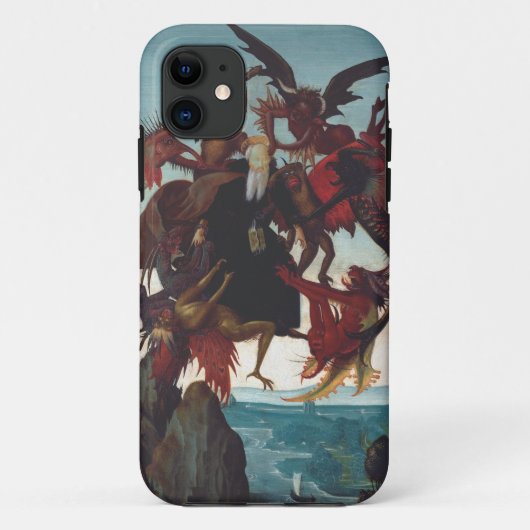 De verzoeking van Sint-Antonius door Michelangelo Case-Mate iPhone Case (Achterkant)