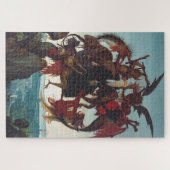 De verzoeking van Sint-Antonius door Michelangelo Legpuzzel (Horizontaal)
