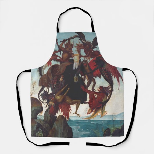 De verzoeking van Sint-Antonius door Michelangelo Schort (Voorkant)