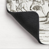 De verzoening tussen Britannia en Amerika Muismat (Hoek)