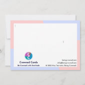 De verzorger bedankkaart (Achterkant)