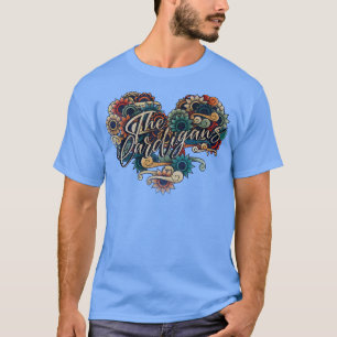 DE VESTEN VIGNETTE KLEUR T-SHIRT