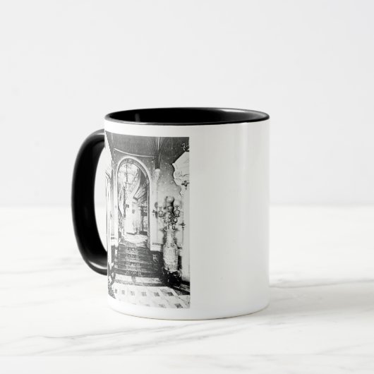 De Vestibule en Onyx Staircase Mok (Voorkant links)