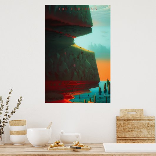 De vesting poster (Keuken)