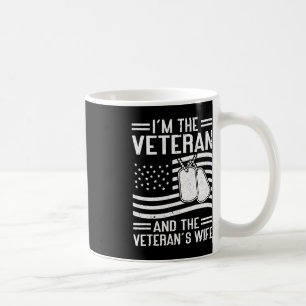 De Veteraan en de vrouw van de Veteraan Proud Amer Koffiemok