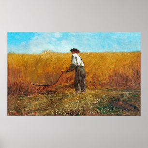 De veteraan in een nieuw veld poster