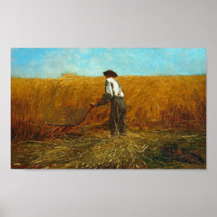 De veteraan op een nieuw gebied poster