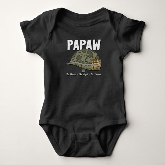 de veteraan the myth the legend - papaw romper (Voorkant)