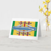 De Veteraan van CIB Vietnam Kaart (Gele Bloem)