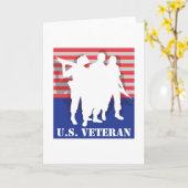 De Veteraan van de V.S. Kaart (Gele Bloem)