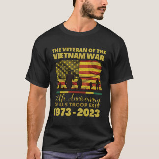 De veteraan van de Vietnamoorlog 50ste Jubileum T-shirt