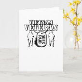 De Veteraan van Vietnam - Rechten Betaald voor Kaart (Gele Bloem)