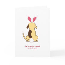 De vette audities van de Hond om het wenskaart van