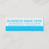 de vette klantenloyaliteit van CAR WASH Klantenkaartje (Achterkant)