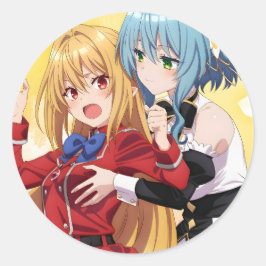 De Vexaties van een Shut-In Vampier Prinses | Ronde Sticker