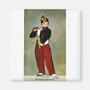 De vezel van Manet Edouard Magneet