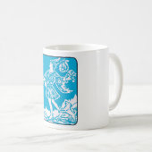 De vezel - verkoopautomaat van 1960 - Tarot Koffiemok (Voorkant rechts)