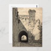 De Via Dolorosa in Jeruzalem Briefkaart (Voorkant / Achterkant)