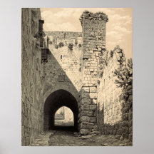 De Via Dolorosa in Jeruzalem