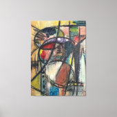 De "Vibes" Canvas Afdruk (Voorkant)