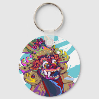 De Vibrant Barong van CRASHTHEKOI Sleutelhanger
