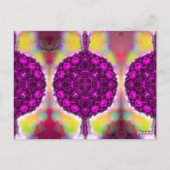 De vibratie van het licht briefkaart (Achterkant)