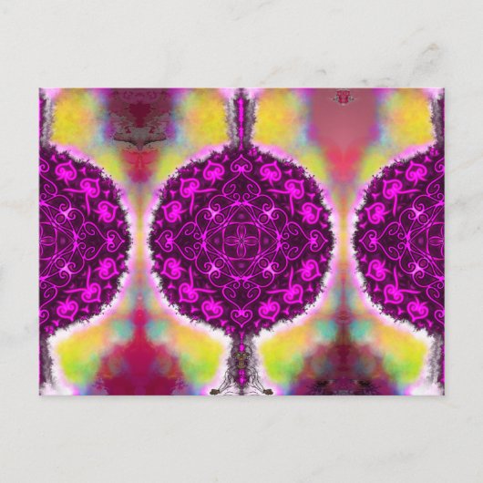 De vibratie van het licht briefkaart (Voorkant)