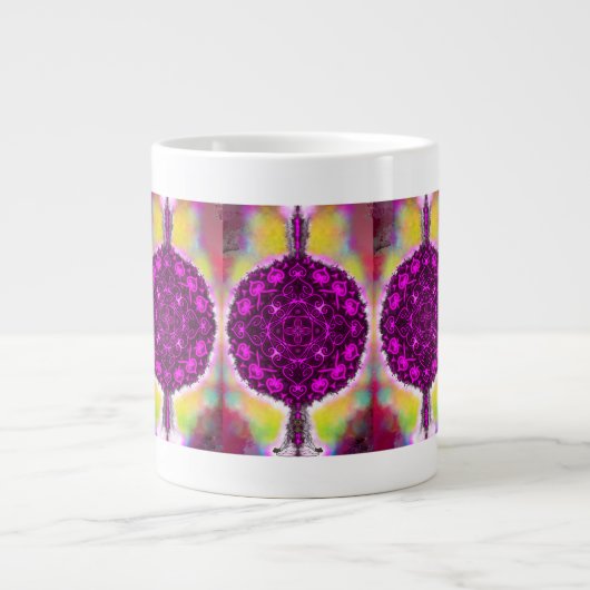 De vibratie van het licht grote koffiekop (Voorkant)