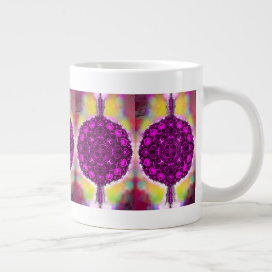 De vibratie van het licht grote koffiekop (Rechts)