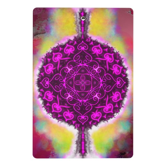 De vibratie van het licht mini klembord (Achterkant)