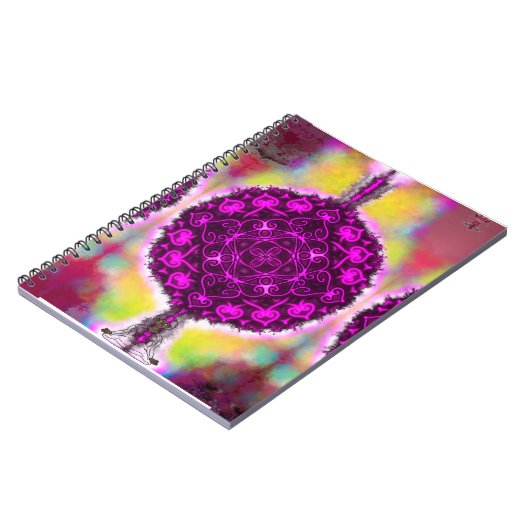 De vibratie van het licht notitieboek (Linkerzijde)