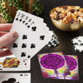 De vibratie van het licht pokerkaarten (Insitu)