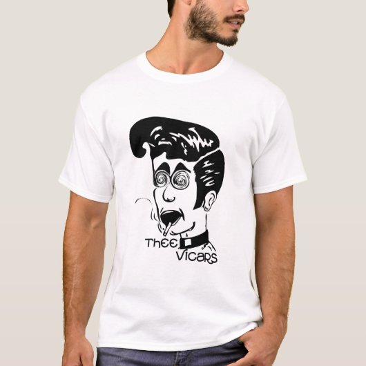 De vicars-kraag en het Logo T-shirt (Voorkant)