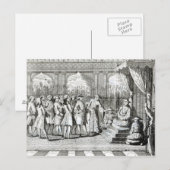 De Viceroy van het Kanton die een publiek geeft Briefkaart (Voorkant / Achterkant)