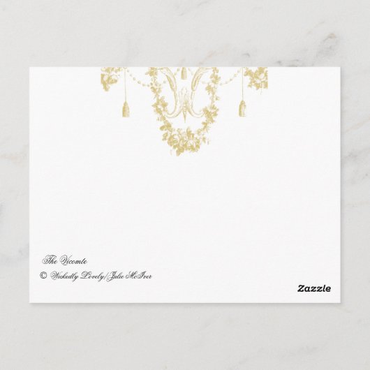 De Vicomte Briefkaart (Achterkant)