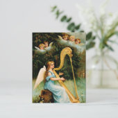 De Victoriaans Briefkaarten van Kerstmis van de (Staand voorkant)